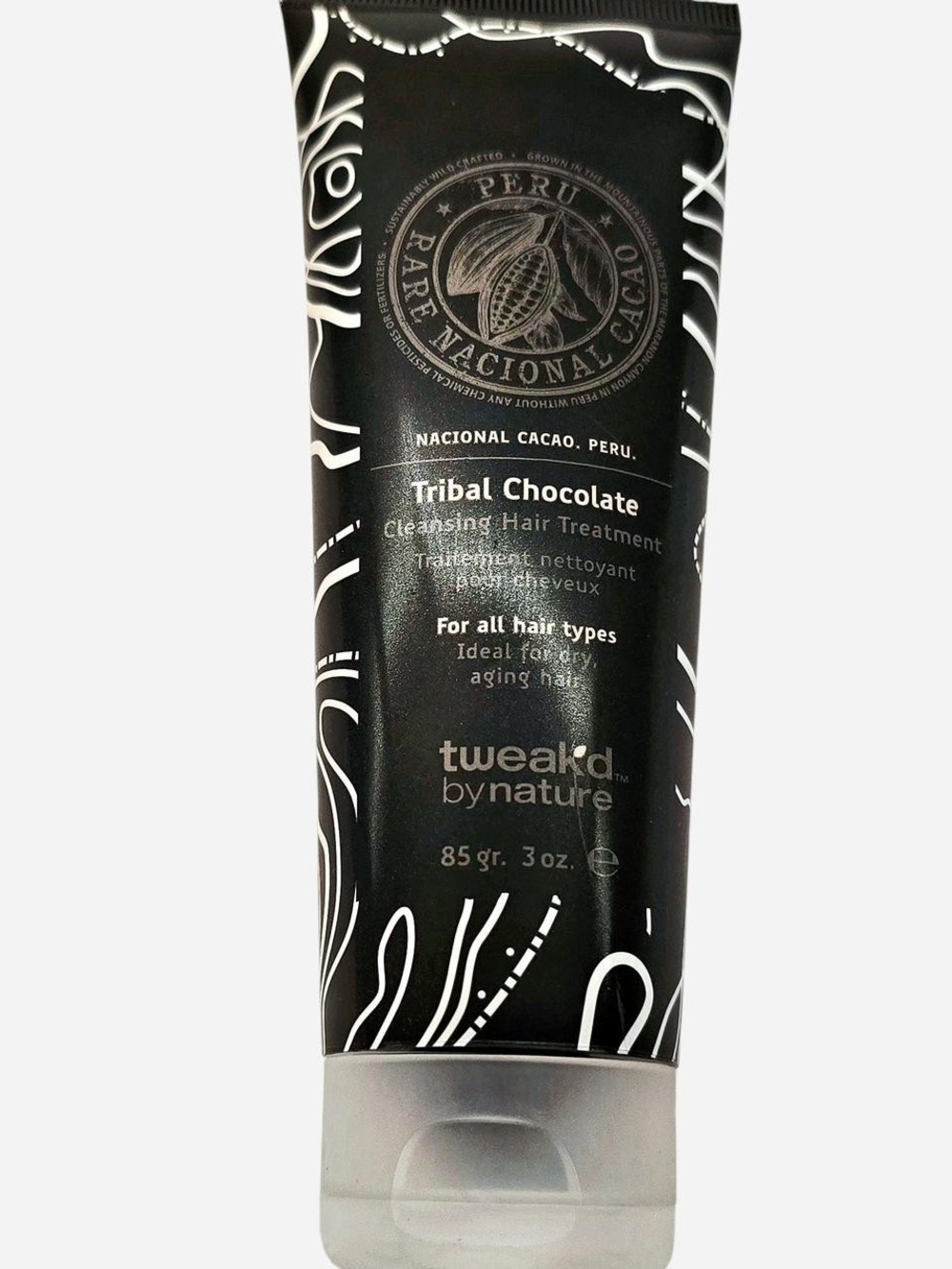 tweak'd by nature Tribal Chocolate Cleansing Hair Treatment - Black